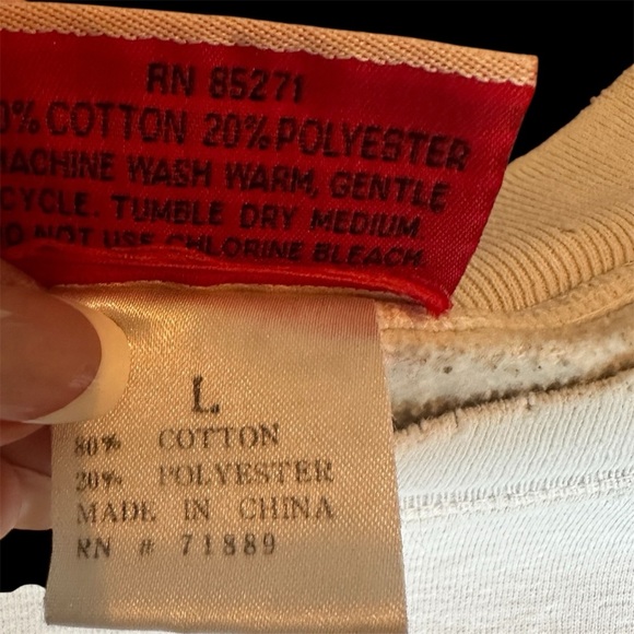 Vintage Coca-Cola Sweatshirt Retro Diner Girl Graphic Pullover Size Large - Picture 6 of 11